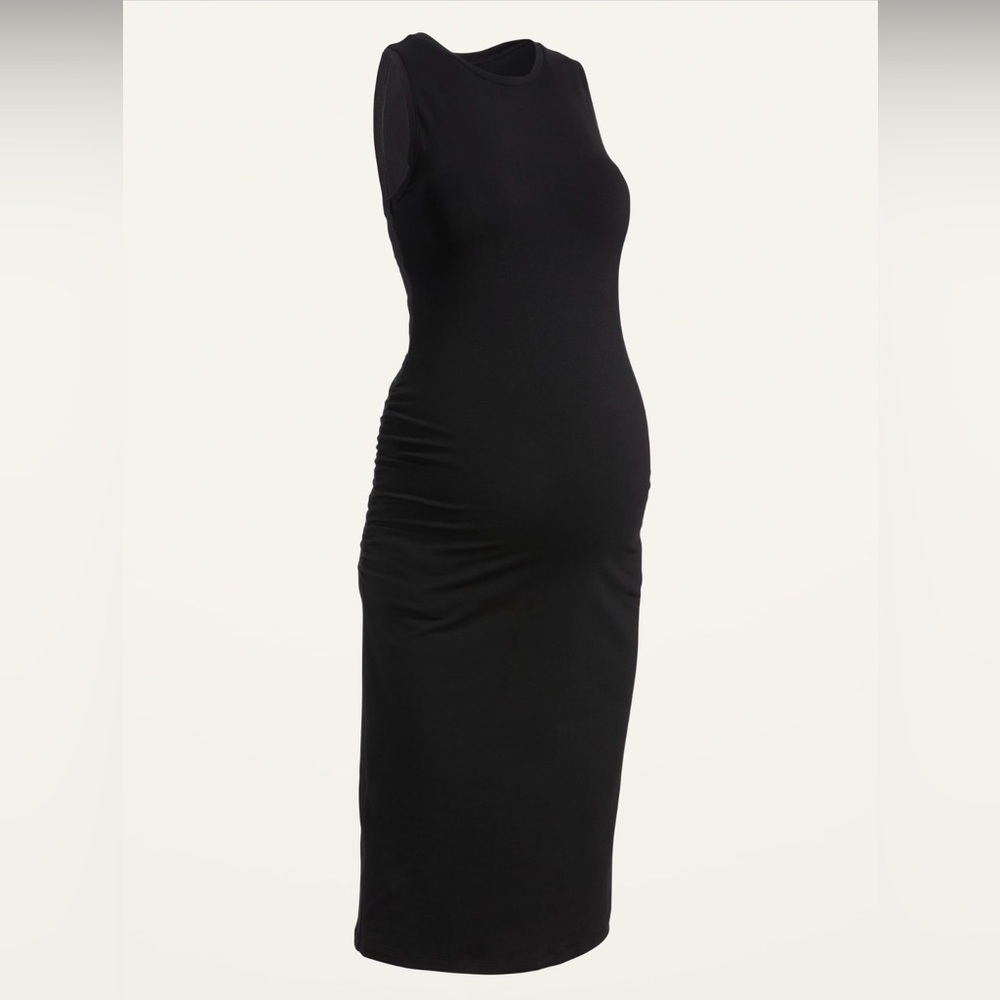 Old Navy Maternity Black Sleeveless Bodycon Dress 🖤
